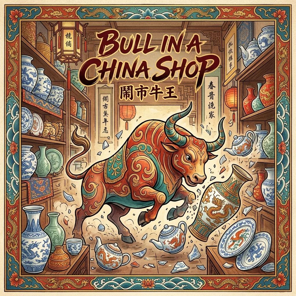 Bull in a China Shop Wild